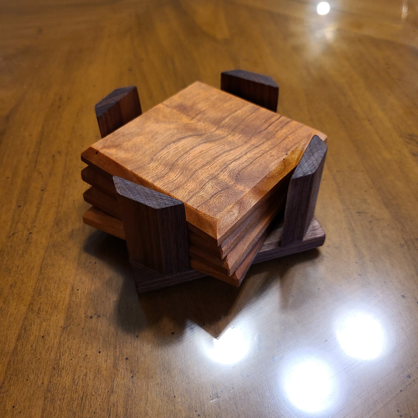 Hardwood Coasters