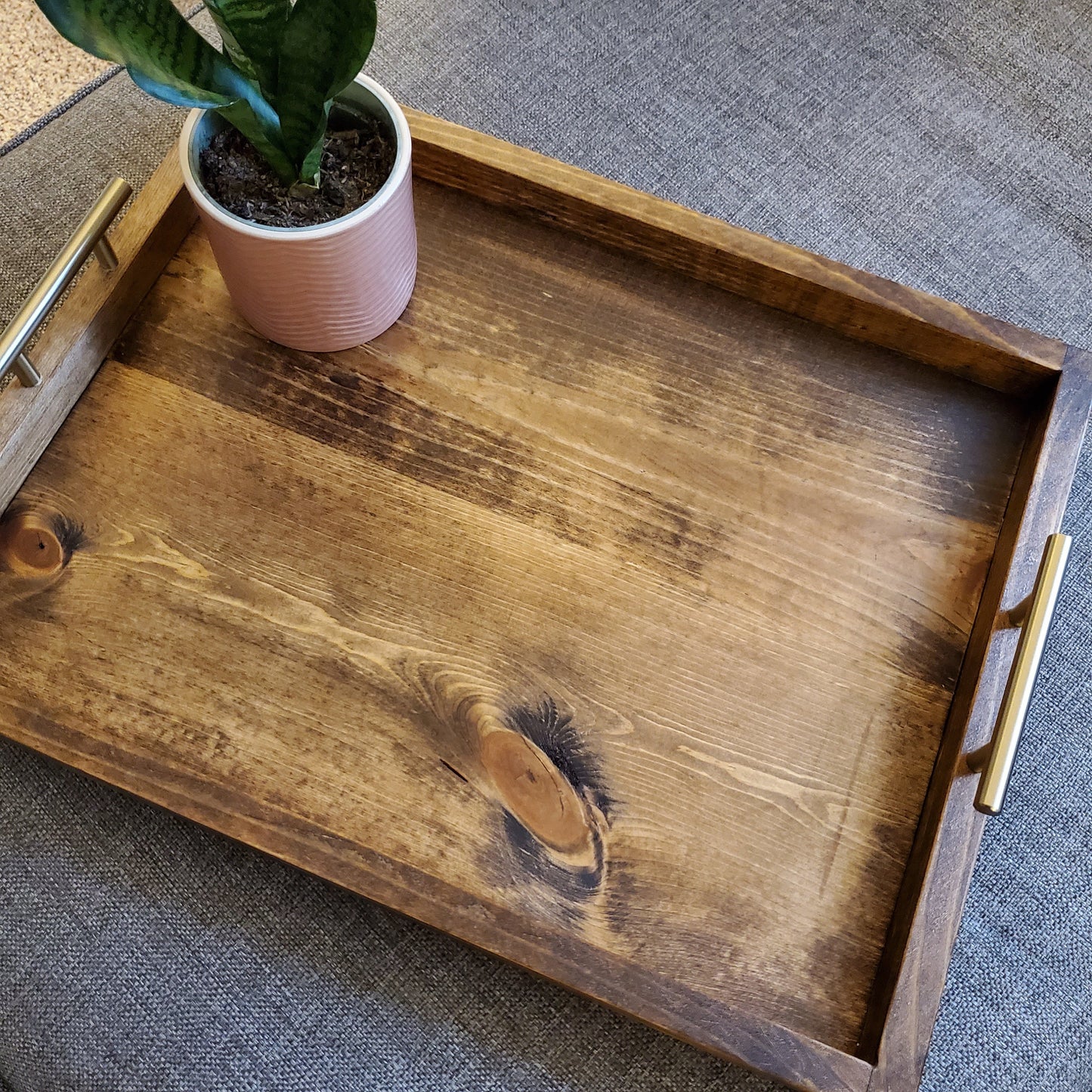 Square Ottoman Tray