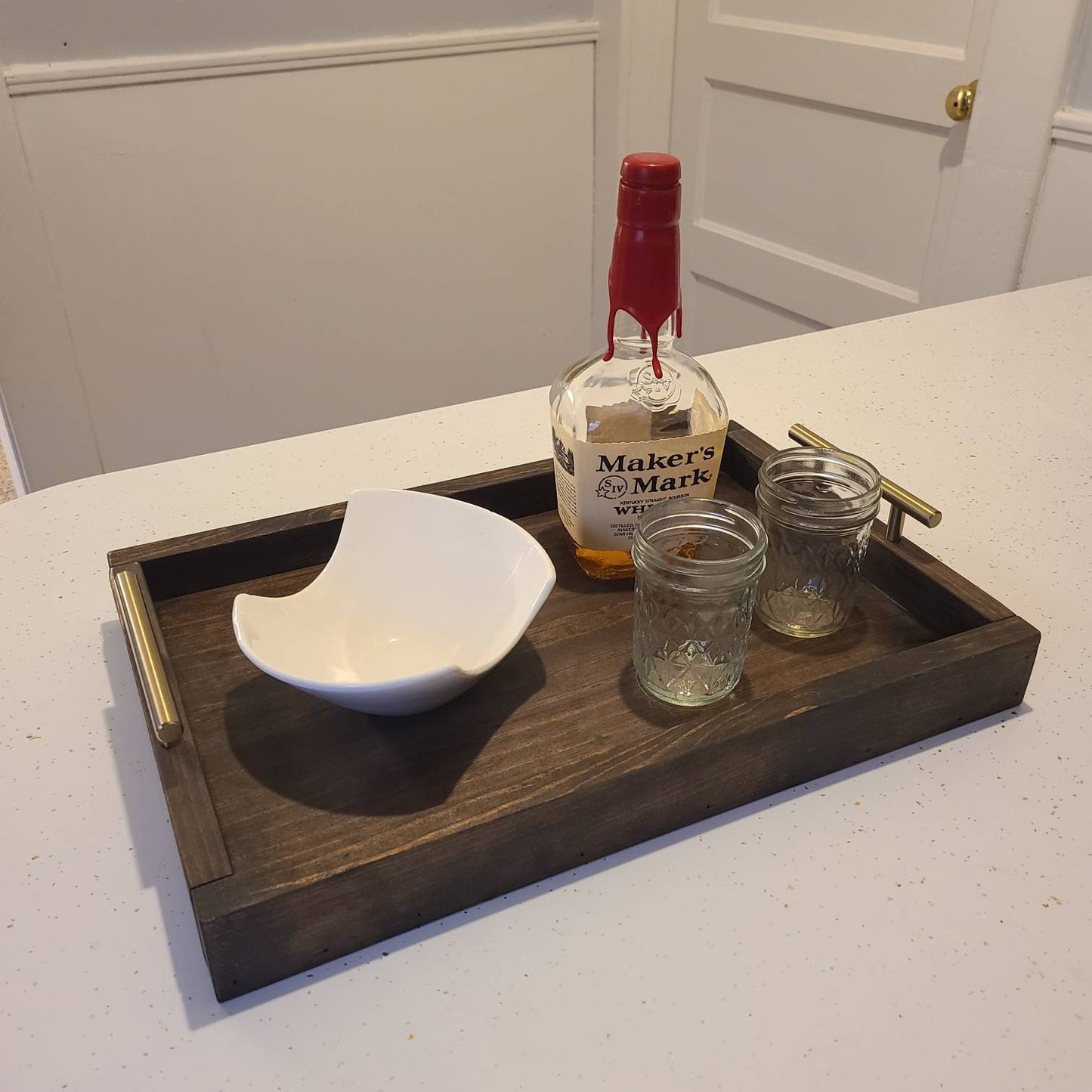 Square Ottoman Tray