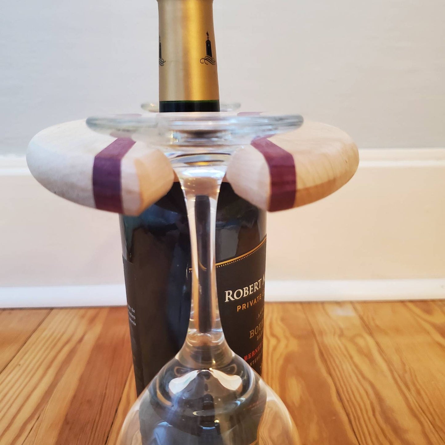 Wine Caddy - Maple Base