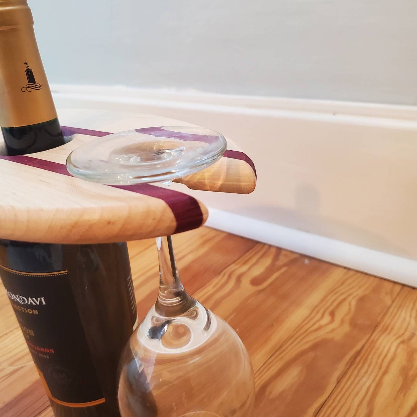 Wine Caddy - Maple Base