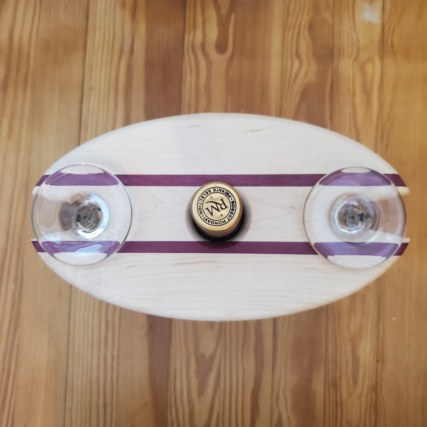 Wine Caddy - Maple Base