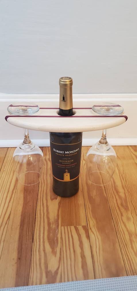 Wine Caddy - Maple Base