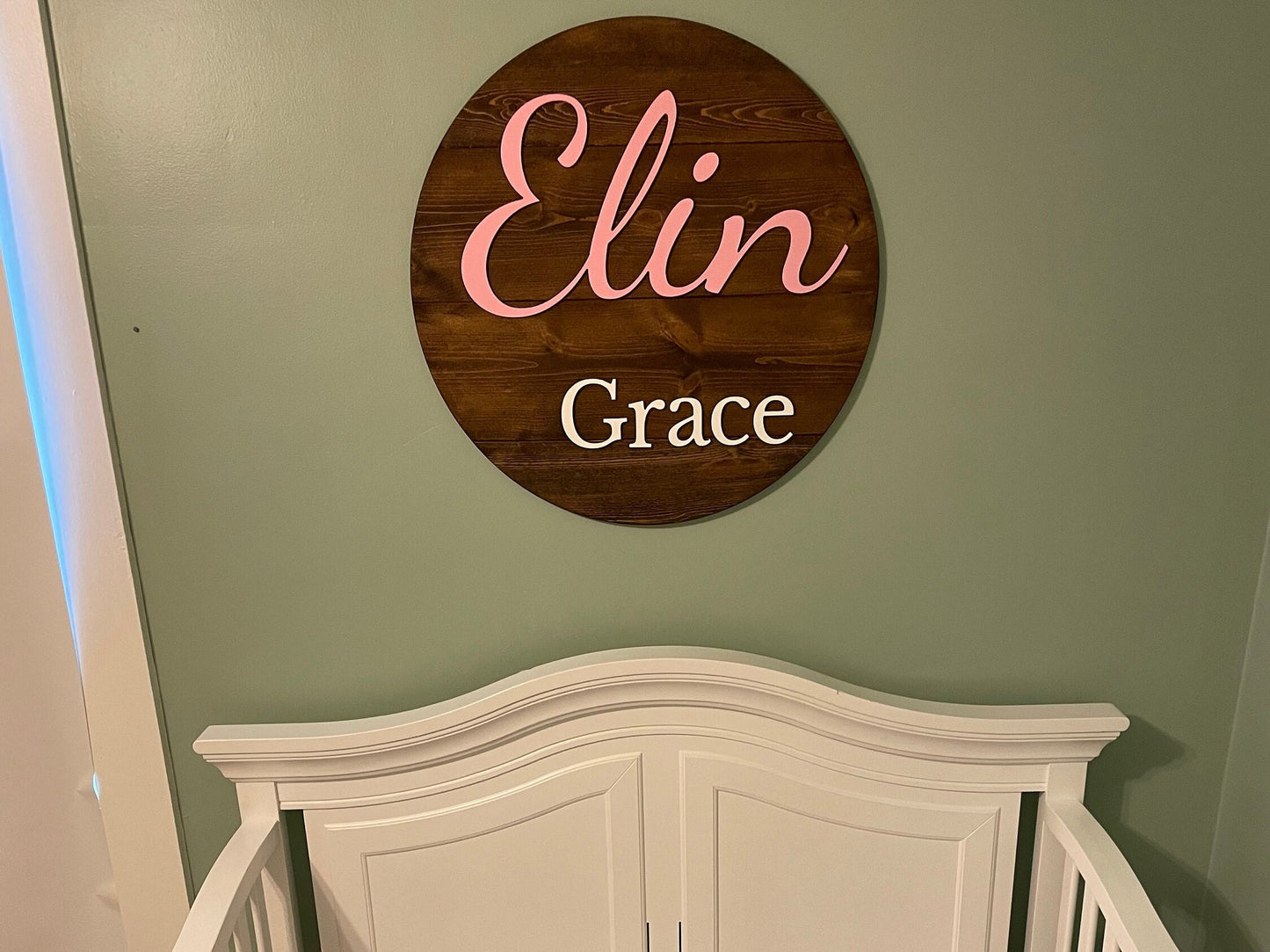Nursery Name Sign