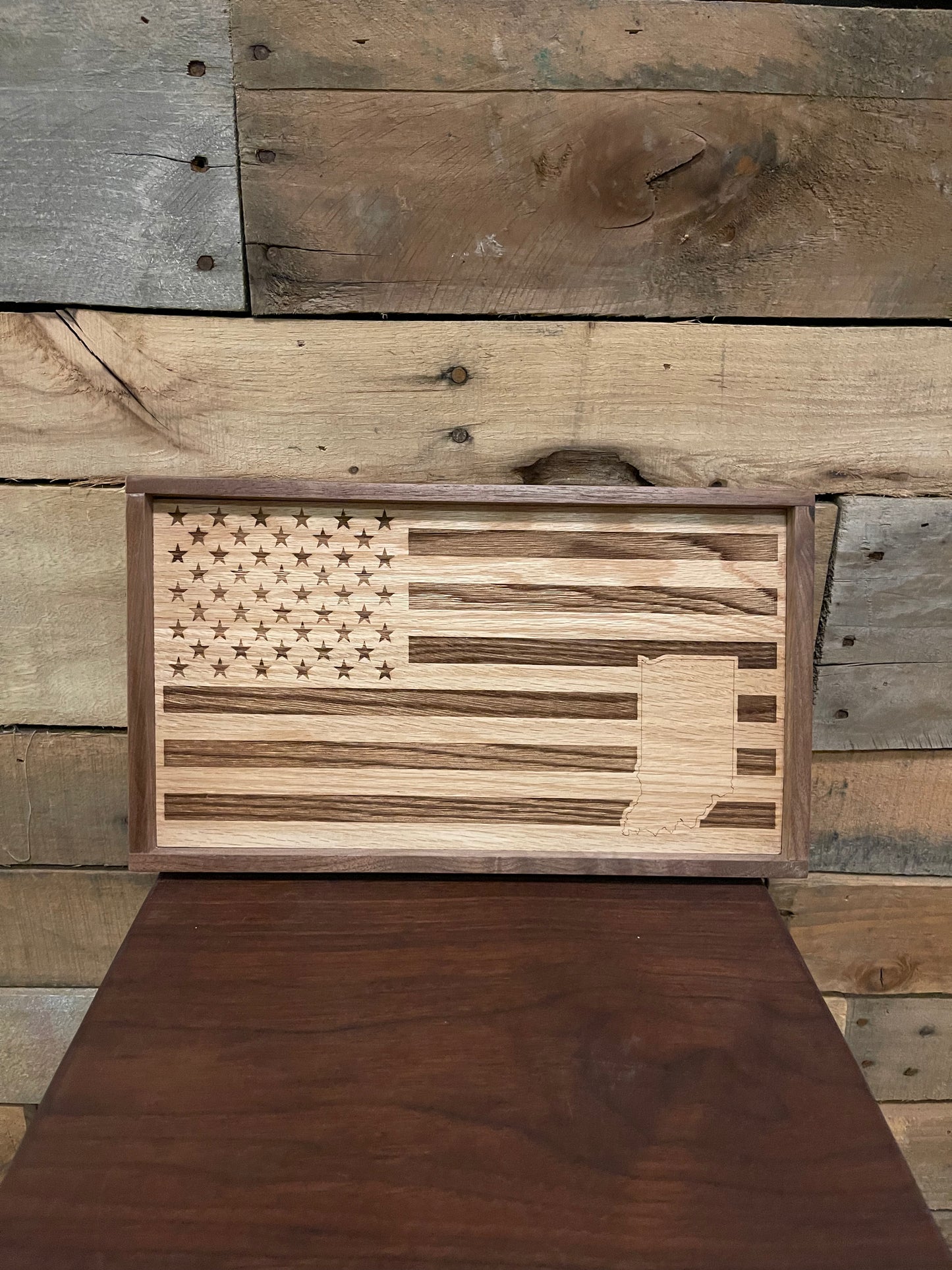 American Flag Framed
