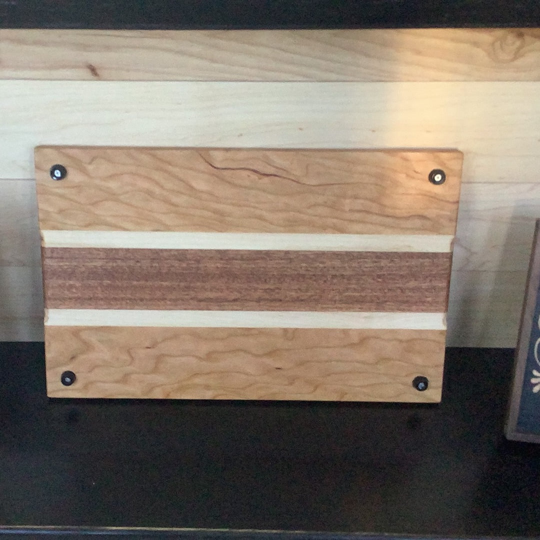 Cherry/Maple/African Mahogany Charcuterie Board