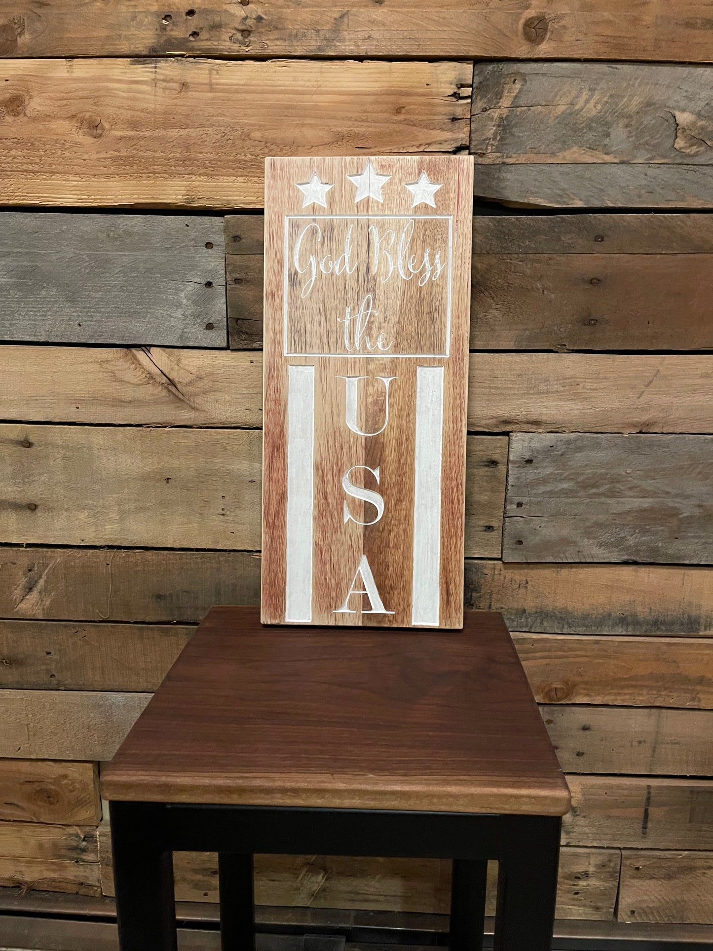 God Bless the USA Sign