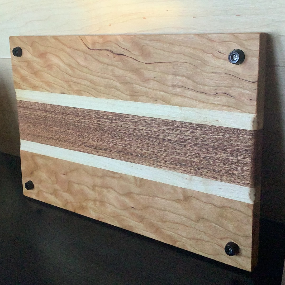 Cherry/Maple/African Mahogany Charcuterie Board