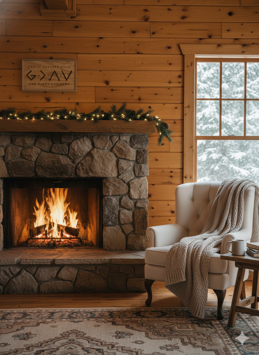 God is Greater Than the Highs and The Lows - 6"x10" Wooden Sign