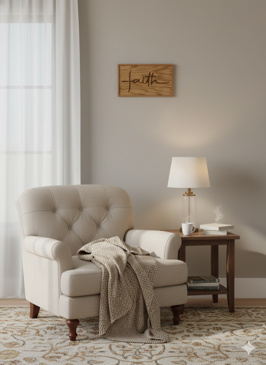 Faith - 6"x10" Wooden Sign