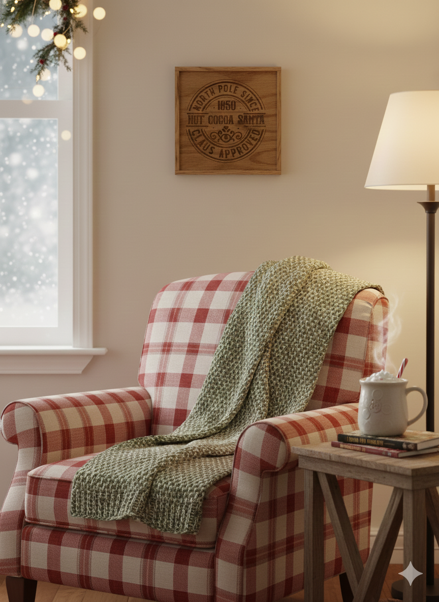 Claus Approved - Wooden Sign