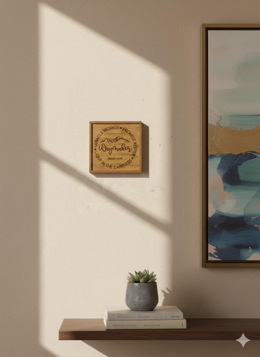 Waymaker - Wooden Sign