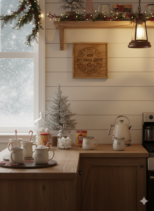 Claus Approved - Wooden Sign