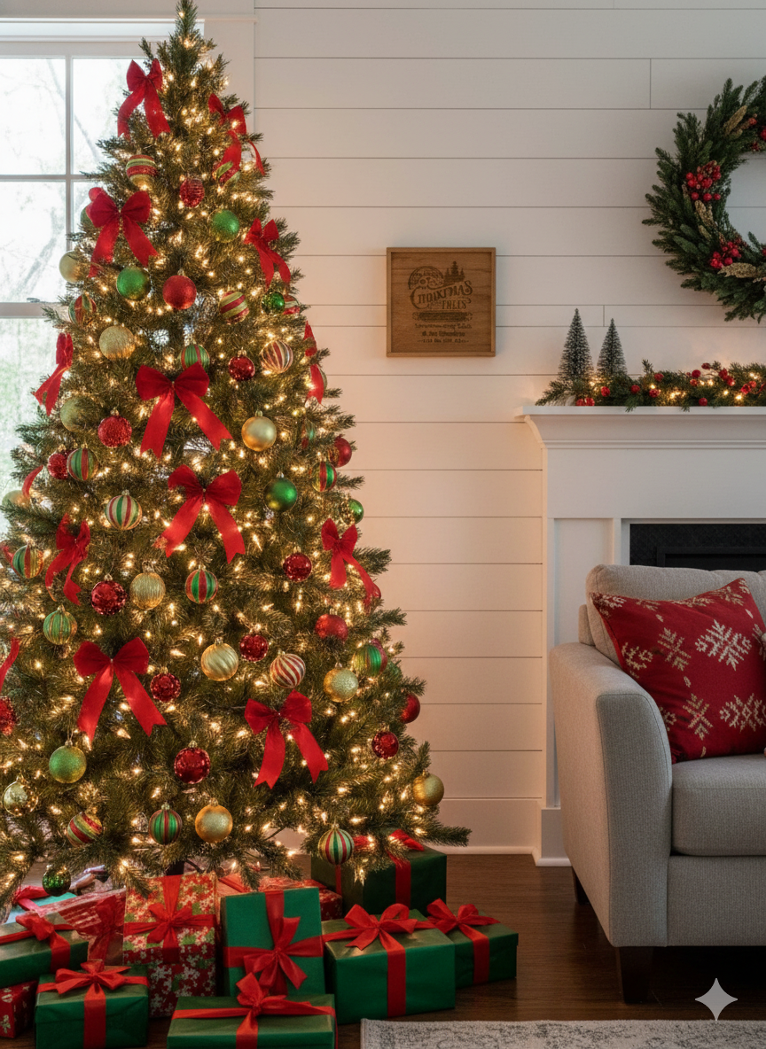 Farm Fresh Christmas Trees - Wooden Sign