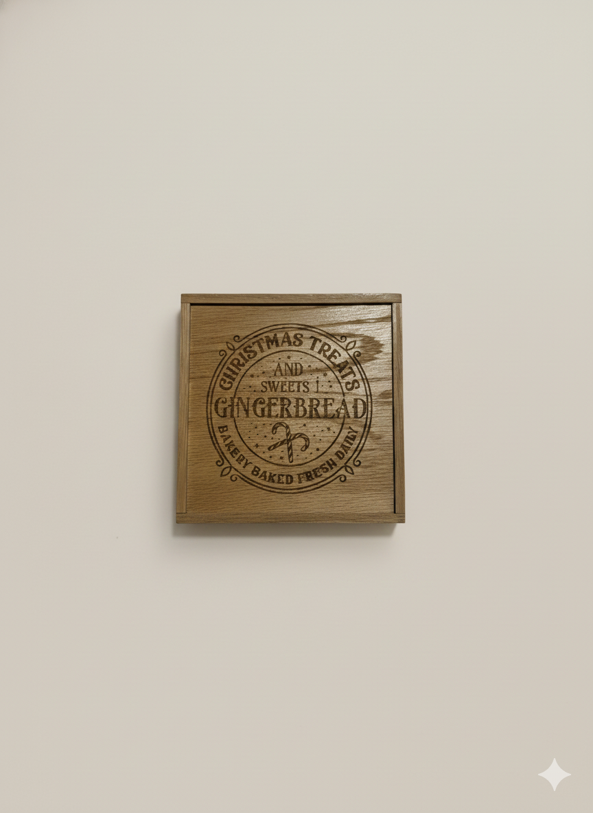 Gingerbread Bakery - Wooden Sign